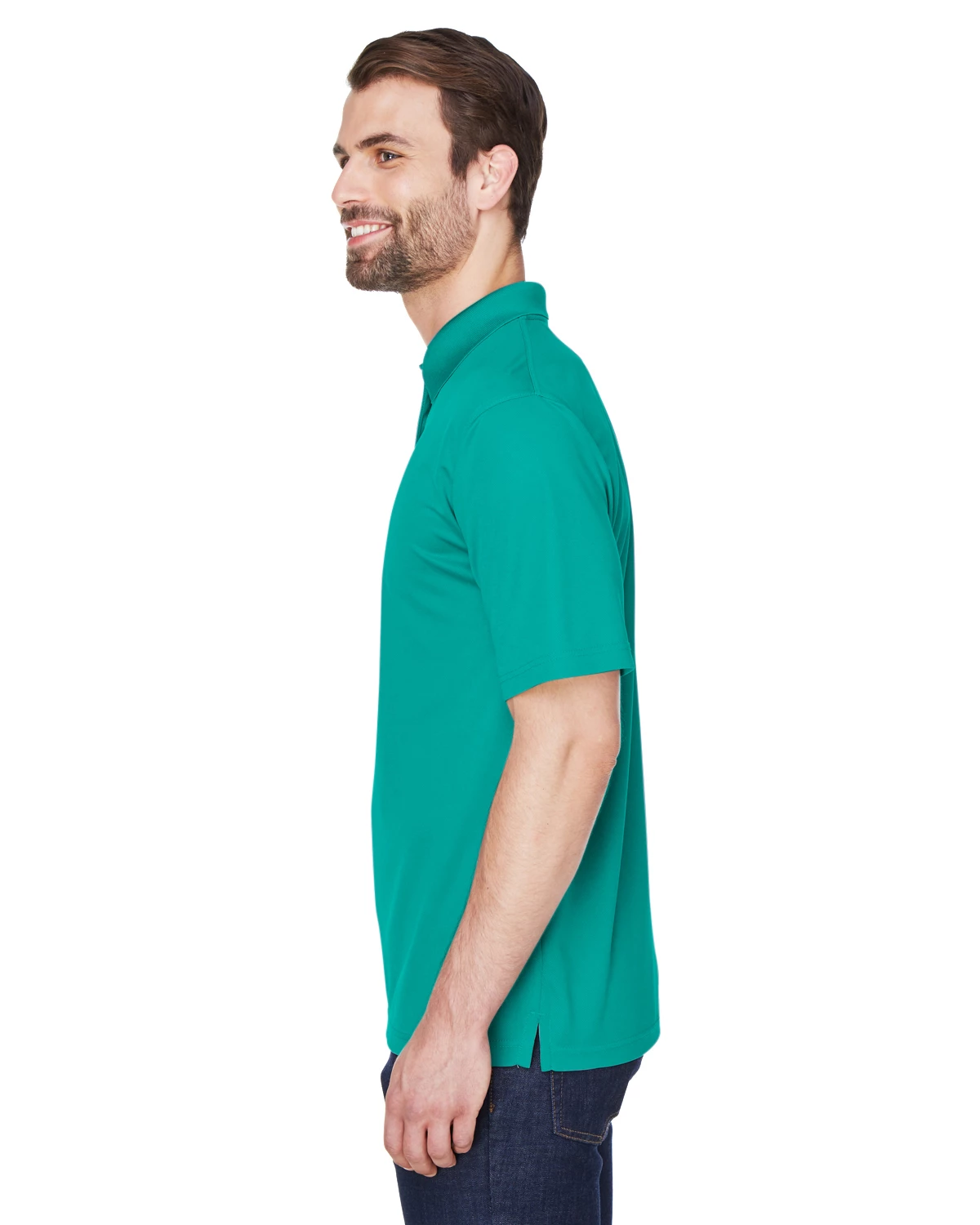 Men's Cool & Dry Mesh Piqué Polo 4 Men's Cool & Dry Mesh Piqué Polo - Image 2