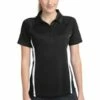 Ladies PosiCharge Micro-Mesh Colorblock Polo -Jiffyshirts Store cf26e95fc468d9