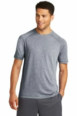 Unisex PosiCharge Tri-Blend Wicking Raglan Tee -Jiffyshirts Store cf895e5370bc30