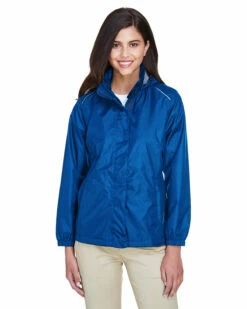 Ladies' Climate Seam-Sealed Lightweight Variegated Ripstop Jacket -Jiffyshirts Store cfb716f72bde3b
