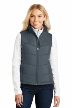 Ladies Puffy Vest -Jiffyshirts Store d05558d6831b81