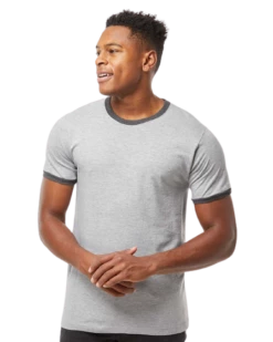 Unisex Fine Jersey Ringer Tee -Jiffyshirts Store d093023f70c740