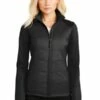 Ladies Hybrid Soft Shell Jacket -Jiffyshirts Store d0cca5c02075e8