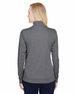 Ladies' Zone Sonic Heather Performance Quarter-Zip -Jiffyshirts Store d0f1088f64b923