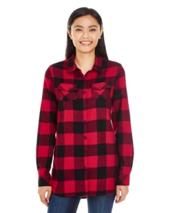 Women's Yarn-Dyed Flannel 19 Women's Yarn-Dyed Flannel -Jiffyshirts Store d2a586d72aa457
