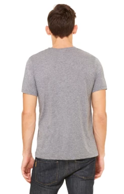 Unisex Triblend V-Neck T-Shirt -Jiffyshirts Store d3fc22ede99505