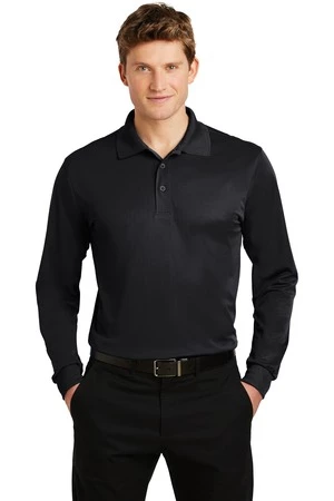 Men's Long Sleeve Micropique Sport-Wick Polo 10 Men's Long Sleeve Micropique Sport-Wick Polo - Image 8