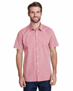 Mens Microcheck Gingham Short-Sleeve Cotton Shirt 12 Mens Microcheck Gingham Short-Sleeve Cotton Shirt -Jiffyshirts Store d4cc2d21d4939d
