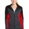 Ladies Tech Fleece Colorblock Full-Zip Hooded Jacket