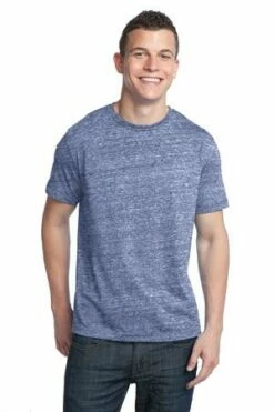 District Unisex Tri-Blend Crewneck Tee 22 District Unisex Tri-Blend Crewneck Tee -Jiffyshirts Store d7008cd394548f