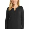 Ladies Concept Henley Tunic 2 Ladies Concept Henley Tunic -Jiffyshirts Store d7526f59fda9de