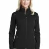 Ladies Pique Fleece Jacket
