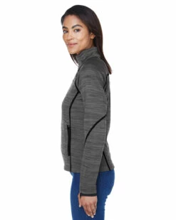 Ladies' Flux Mélange Bonded Fleece Jacket 10 Ladies' Flux Mélange Bonded Fleece Jacket -Jiffyshirts Store d7cf2ddf1c7fc7