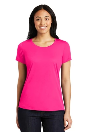 Ladies PosiCharge Competitor Cotton Touch Scoop Neck Tee 9 Ladies PosiCharge Competitor Cotton Touch Scoop Neck Tee - Image 7