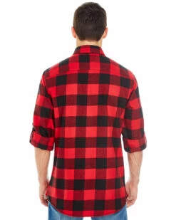 Yarn-Dyed LS Flannel -Jiffyshirts Store d86edf934680f6