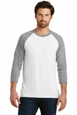 District Unisex Perfect Tri 3/4-Sleeve Raglan -Jiffyshirts Store da68b4a5006943