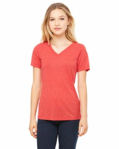 Ladies' Relaxed Jersey V-Neck T-Shirt -Jiffyshirts Store db9e3a1565a504