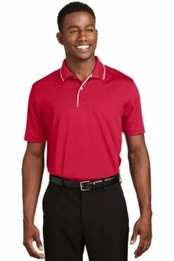 Men's Dri-Mesh Polo With Tipped Collar And Piping -Jiffyshirts Store dbbe15d70c2f88