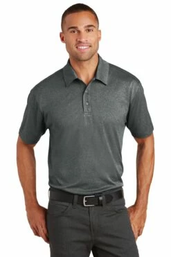 Trace Heather Polo -Jiffyshirts Store dcebef7afcb8d6