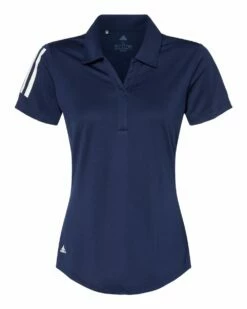 ADIDAS Women's Floating 3-Stripes Sport Shirt -Jiffyshirts Store dd197e27109af2