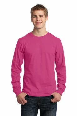 Unisex Long Sleeve Core Cotton Tee -Jiffyshirts Store dd2561c4013153
