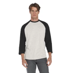 Platinum Men's Tri-Blend 3/4 Sleeve Raglan Tee 23 Platinum Men's Tri-Blend 3/4 Sleeve Raglan Tee -Jiffyshirts Store de2e9a78931bfd
