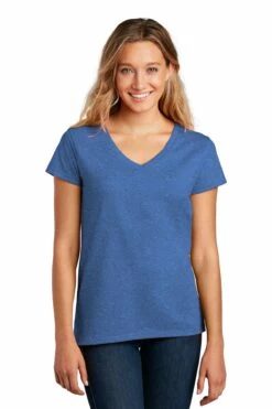 District Ladies' Re-Tee V-Neck -Jiffyshirts Store de9879ea95b8f0