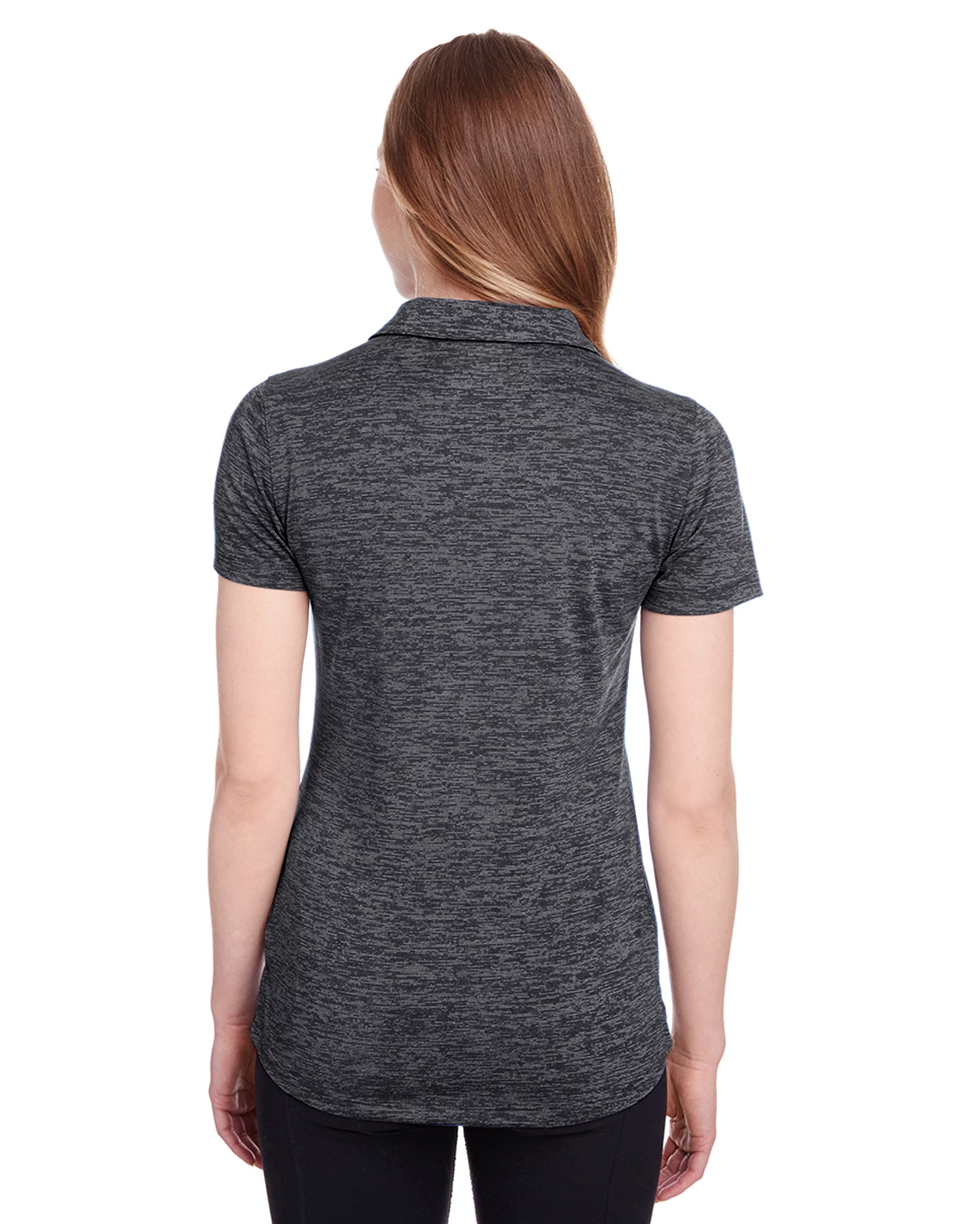 PUMA Golf Ladies' Icon Heather Polo 5 PUMA Golf Ladies' Icon Heather Polo - Image 3