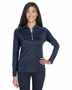 Ladies' Kinetic Performance Quarter-Zip 13 Ladies' Kinetic Performance Quarter-Zip -Jiffyshirts Store e1480bf29e3e75