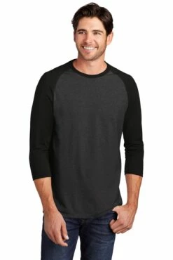 District Unisex Perfect Tri 3/4-Sleeve Raglan -Jiffyshirts Store e20996d2370222