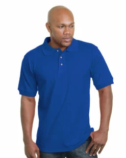Adult Unisex 6.1 Oz., Cotton Piqué Polo -Jiffyshirts Store e2cf5613395444