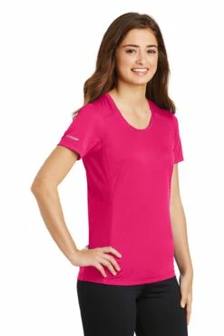 Ladies PosiCharge Elevate Scoop Neck Tee -Jiffyshirts Store e5c64daa6b2f05