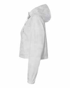 Women's Lightweight Pullover Crop Windbreaker -Jiffyshirts Store e641afe61fb85f