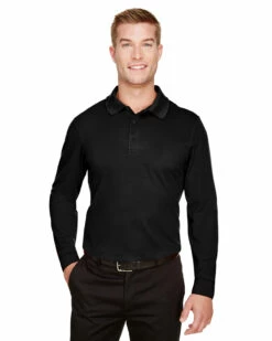 CrownLux Performance™ Men's Tall Plaited Long Sleeve Polo 13 CrownLux Performance™ Men's Tall Plaited Long Sleeve Polo -Jiffyshirts Store e689a64f2112bd