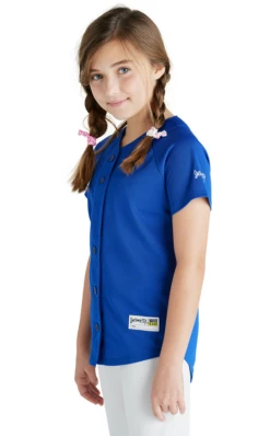 Girls Infield Jersey -Jiffyshirts Store e792664668ff02