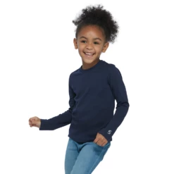 Girls Long Sleeve Crew -Jiffyshirts Store e890d37b45394b