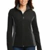 Ladies Colorblock Value Fleece Jacket