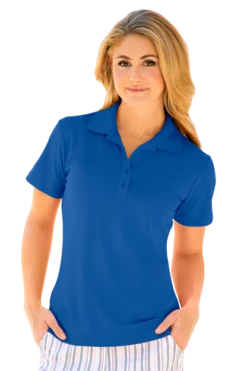 Greg Norman Women’s Play Dry® Performance Mesh Polo -Jiffyshirts Store e91fba262fbeb0
