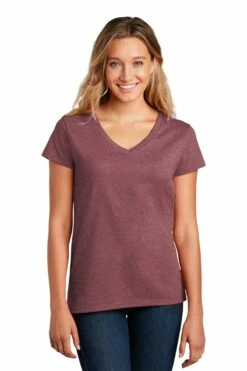 District Ladies' Re-Tee V-Neck -Jiffyshirts Store e9e108fa0782c3