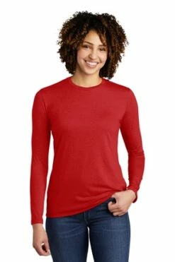 Women's Tri-Blend Long Sleeve Tee -Jiffyshirts Store e9e5f6832b6173