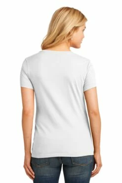 Ladies Core Cotton V-Neck Tee -Jiffyshirts Store ea1841159780a9