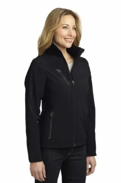 Ladies Welded Soft Shell Jacket 14 Ladies Welded Soft Shell Jacket -Jiffyshirts Store eaf040af06eaf3