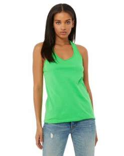 Ladies' Jersey Racerback Tank -Jiffyshirts Store eb458866c3e056