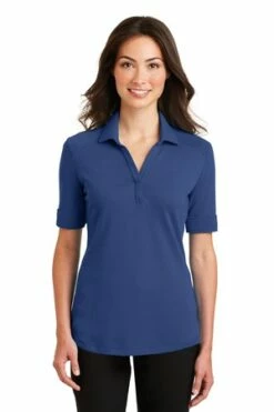 Ladies Silk Touch Interlock Performance Polo 23 Ladies Silk Touch Interlock Performance Polo -Jiffyshirts Store eb894162c9709d