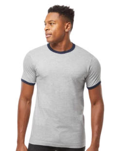 Unisex Fine Jersey Ringer Tee -Jiffyshirts Store ec49f934c55f81