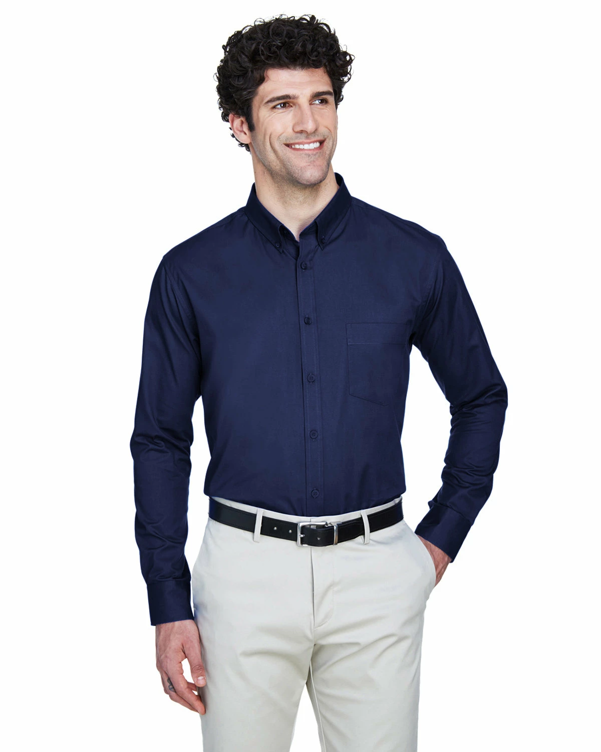 Men's Operate Long-Sleeve Twill Shirt 8 Men's Operate Long-Sleeve Twill Shirt - Image 6