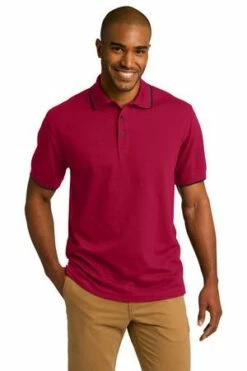 Rapid Dry Tipped Polo -Jiffyshirts Store edb416c572bee3