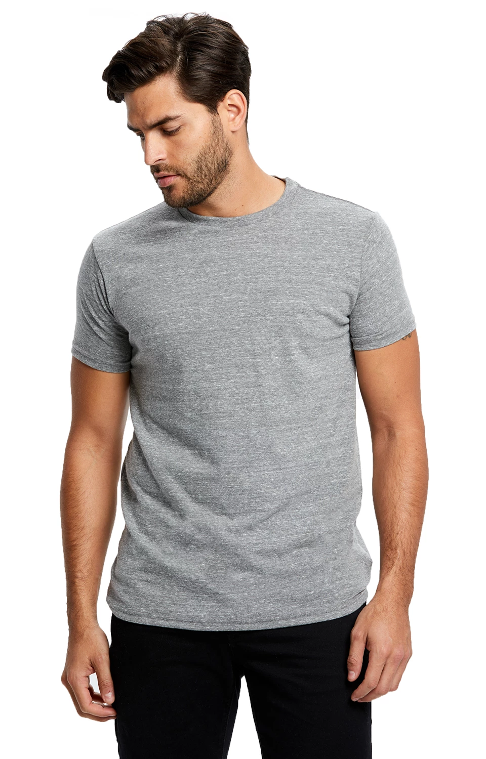Men's Short-Sleeve Made In USA Triblend T-Shirt 6 Men's Short-Sleeve Made In USA Triblend T-Shirt - Image 4