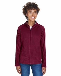 Ladies' Campus Microfleece Jacket -Jiffyshirts Store eef6c6bc90604d
