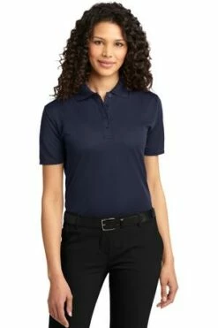 Ladies Dry Zone Ottoman Polo -Jiffyshirts Store efb670653ec0a4